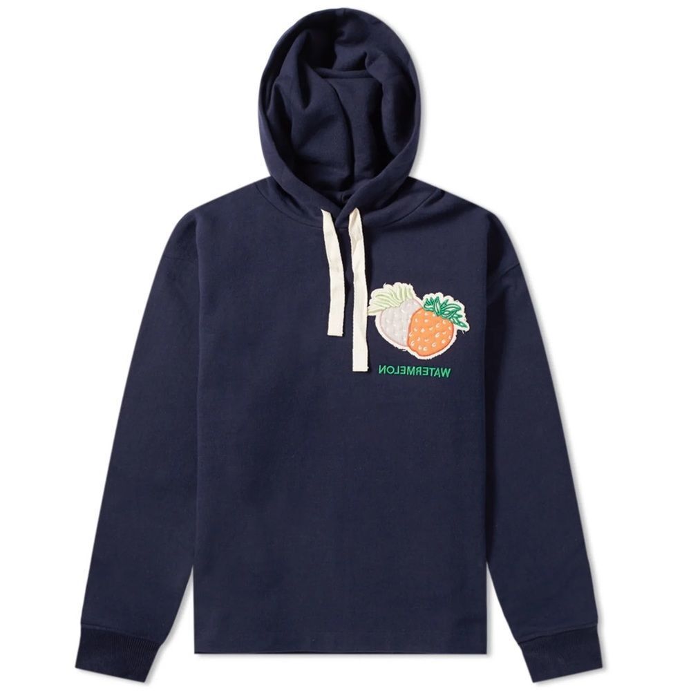 Acne Studios Unisex Fagen Berry Hoodie - Picture 9 of 9